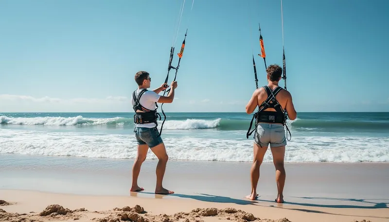 Do I need a harness for traction kiting?