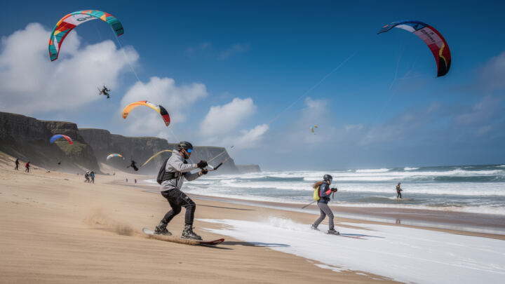 learn effective tips and techniques to combine traction kiting with other outdoor sports for an exciting and adventurous experience.