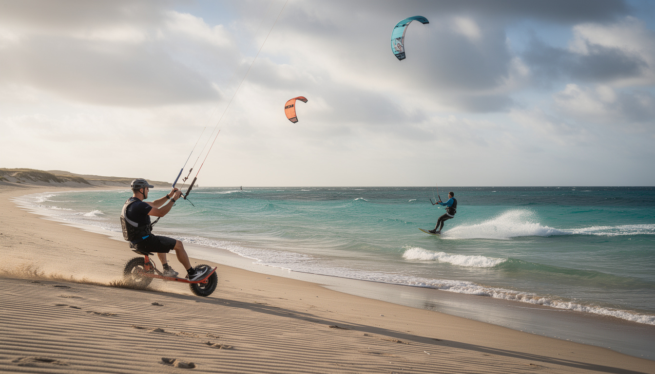 discover the key differences between traction kiting and kite surfing in this comprehensive guide, helping you choose the best kite sport to master.
